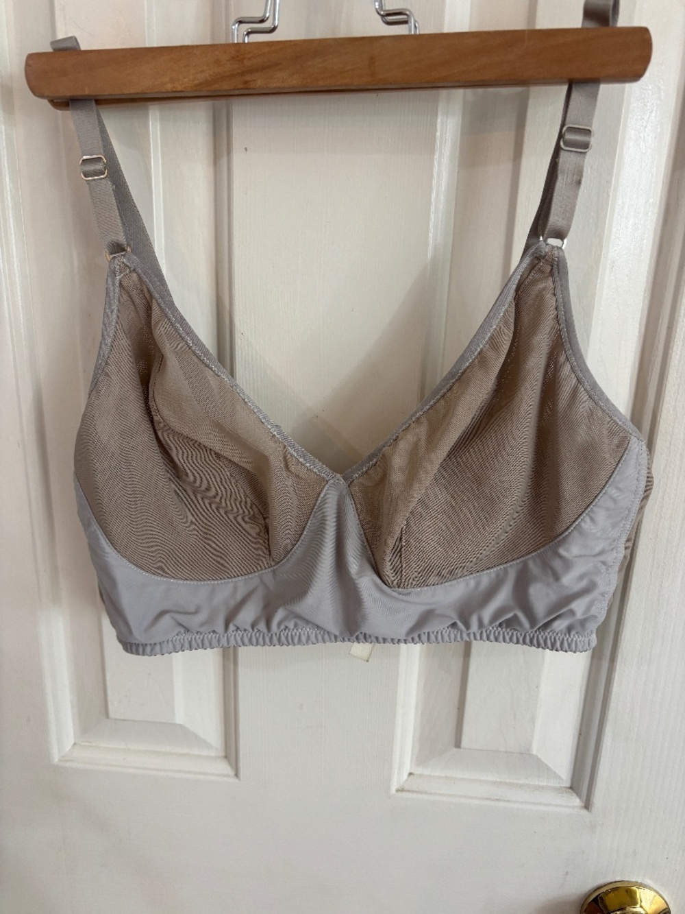 Fortnight beige - grey bralette * accepting offers